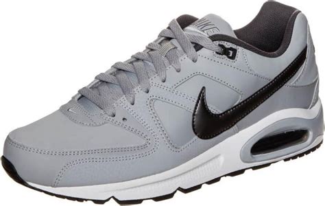 nike air max command leather sneakers zwart heren